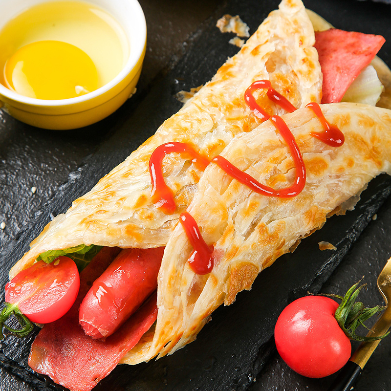Traditional Chinese special food - Hand-held cake