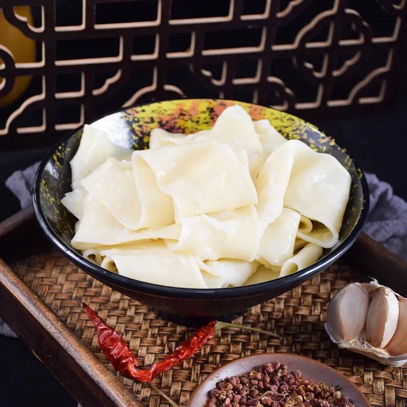 Traditional Chinese Special Food - Pulled Noodles (Finished Product)