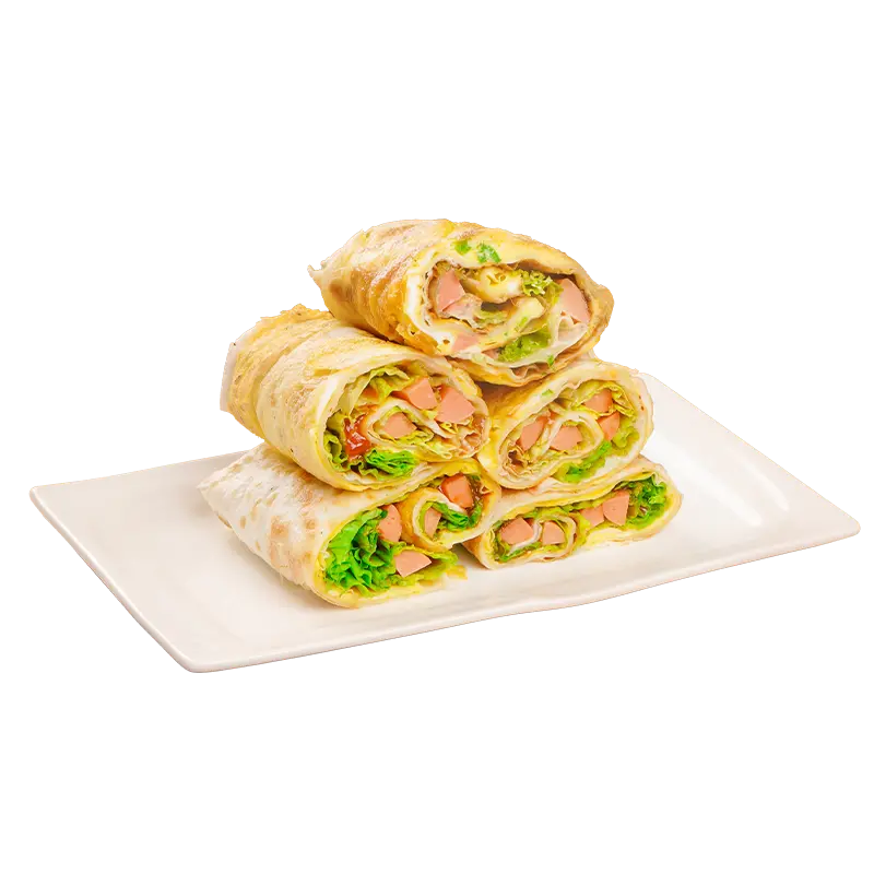 Chinese Specialty Gourmet Egg-Filled Pancakes