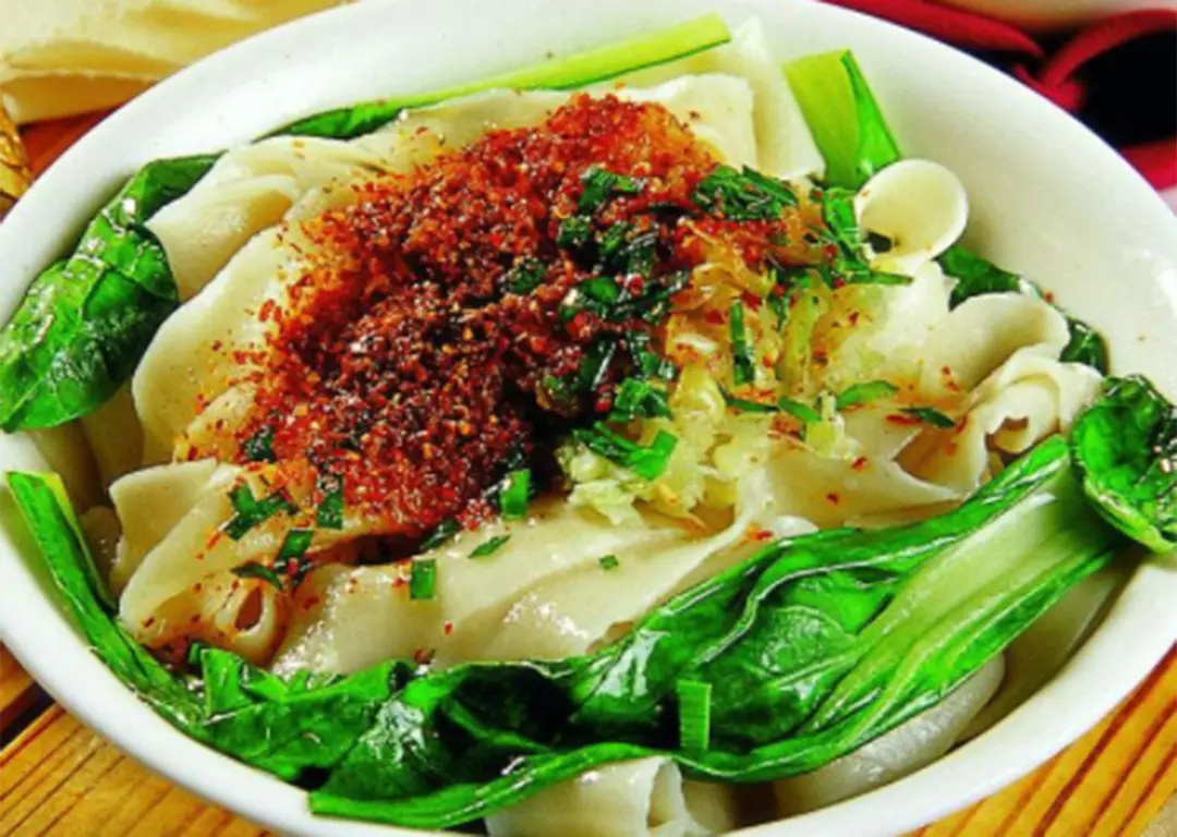 Shaanxi oil spilled noodles