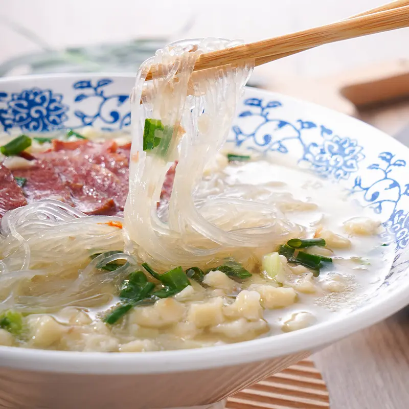 Traditional Chinese Special Food - Cruded Pancake In Mutton Soup